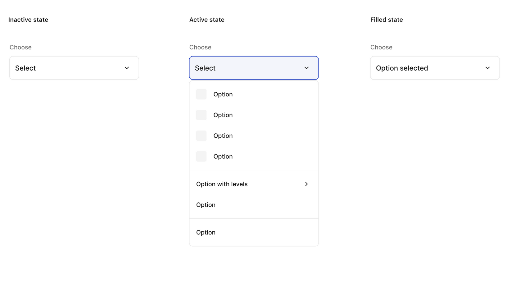 dropdown